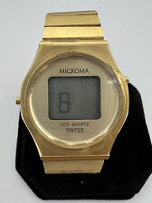 Microma quartz lcd for sale  Shipping to Ireland