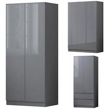 Wardrobe grey gloss for sale  BLACKBURN