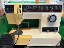 Máquina de costura portátil vintage Singer modelo 6235 com pedal, funciona perfeitamente comprar usado  Enviando para Brazil