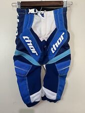 Thor MX Phase Racing Pants Size 18 Motocross ATV Off Road Riding Gear - Blue for sale  Shipping to South Africa