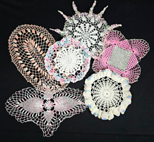 handmade crocheted doilies for sale  Great Bend