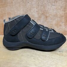 Usado, Sapatos esportivos de tornozelo Apos Therapy preto cinza alça de gancho masculino tamanho 7, feminino tamanho 8 comprar usado  Enviando para Brazil