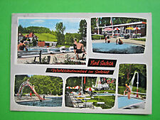 Bad Sachsa -  Ansichtskarte mit 5 Bildern, abgestempelt 1966, gebraucht gebraucht kaufen  Östringen