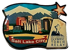 Olympics 2002 Salt Lake City Olympic Torch Relay Salt Lake City Lapel Pin for sale  Shipping to South Africa