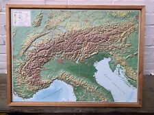 Alpen relief karte gebraucht kaufen  Lüneburg
