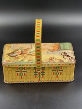 Antike lunchbox blechkorb gebraucht kaufen  Sonsbeck