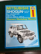 Mitsubishi shogun l200 for sale  WINKLEIGH