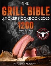 Grill bible smoker for sale  UK