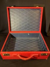 Vintage Hard Suitcase with Working Locks 16" x 11 1/2" x 5 1/2", used for sale  Shipping to South Africa