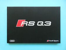Prospekt / Buch / Katalog Audi RS Q3 und RS Q3 Performance  04/16 comprar usado  Enviando para Brazil