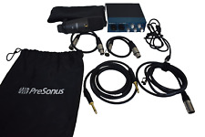 Interface de gravação de áudio PreSonus AudioBox USB 96 com microfone e cabos comprar usado  Enviando para Brazil