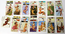 Used, Gil Elvgren 52 American Beauties Playing Cards COMPLETE DECK Pinup Girls VINTAGE for sale  Pinehurst