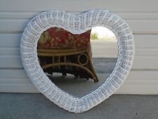 Heart wicker mirror for sale  Sarasota