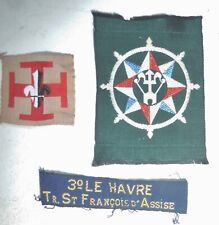 Insignes scout anciens d'occasion  Labenne