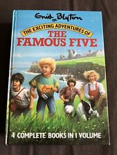Used, Vintage Enid Blyton Hardback Book The Famous Five Compilation  for sale  BRADFORD