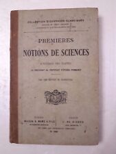 Premières notions sciences usato  Tivoli