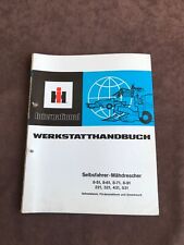 Werkstatthandbuch ihc internat gebraucht kaufen  Kulmbach