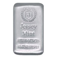 5 oz Jersey Mint Silver Bar .999 Fine for sale  New York