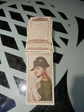 napoleonic cigarette cards for sale  MALTON
