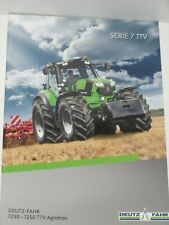 Deutz-Fahr série 7 mécaniques Agrotron tracteurs prospectus de 07/2016 (DF 132) d'occasion  Expédié en France
