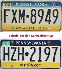 Pennsylvania State / Visit License Plate Original US segunda mano  Embacar hacia Argentina