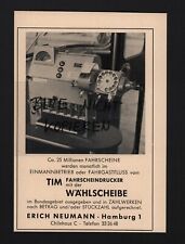 Hamburg werbung 1957 gebraucht kaufen  Leipzig