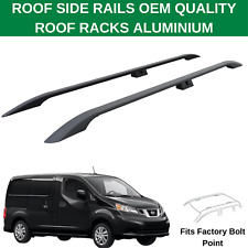 Trilhos laterais de teto para Nissan NV200 2009-2021 barras de rack de alumínio cor preta comprar usado  Enviando para Brazil