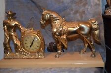 vintage cowboy clock for sale  Biglerville