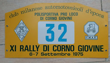 Targa auto rallye usato  Torino