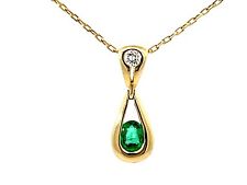 Dangly emerald diamond for sale  Honolulu