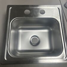 Elkay 15" Drop-in Single Bowl Bar Sink Only - Great Condition!! for sale  Shipping to South Africa