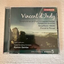 Vincent indy orchestral usato  Mordano