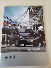 mercedes vito taxi for sale  LONDON
