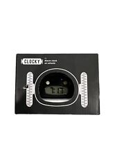 CLOCKY (Alarm Clock on Wheels) - Black/Open Box with Instructions for sale  Shipping to South Africa