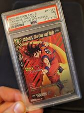 2020 Dragon Ball Super Kakarot The One And Only Promo Son Goku Box Topper PSA 7, usado comprar usado  Enviando para Brazil