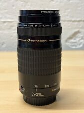 Canon EF 75-300mm f/4-5.6 IS USM Telephoto Zoom Lens **haze** ( AE56), used for sale  Shipping to South Africa