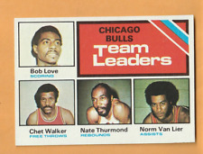 Bob Love Chet Walker Nate Thurmond Chicago Bulls 1975-76 Topps #119 6R segunda mano  Embacar hacia Argentina