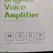 Amplificador de voz original verde SHIDU, amplificador de voz pessoal caixa aberta comprar usado  Enviando para Brazil