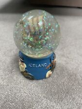 Iceland snow globe for sale  BRENTWOOD