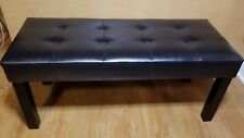 tufted leather bench for sale  Tampa