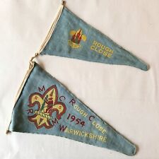 Vintage scout pennant for sale  CRANLEIGH