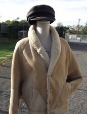 Overturned sheepskin jacket d'occasion  Expédié en Belgium