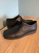 Rockport Mens Black Leather Wallaby Shoes Size EU 46 UK 11 for sale  Shipping to South Africa