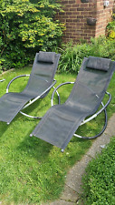 Folding sun loungers for sale  PINNER