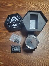 NIXON Star Wars Kylo Ren Metal Corporal Watch "NOTHING WILL STAND IN OUR WAY" , used for sale  Shipping to South Africa
