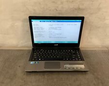 Used, Acer Aspire 4820T 14” HD i3-3 2.4GHz 4GB 750GB DVDRW Laptop for sale  Shipping to South Africa
