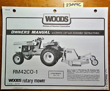 Woods rm42co mower for sale  Niagara Falls