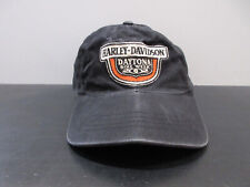 Harley Davidson sombrero gorra correa trasera negra motocicletas piloto Willie G para hombre segunda mano  Embacar hacia Argentina