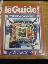 Copa do Mundo 1998 98: Le Guide Parte 1 - Revista essencial da Copa do Mundo Mirror Sport comprar usado  Enviando para Brazil