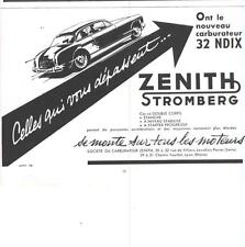 1955 zenith stromberg d'occasion  Expédié en Belgium